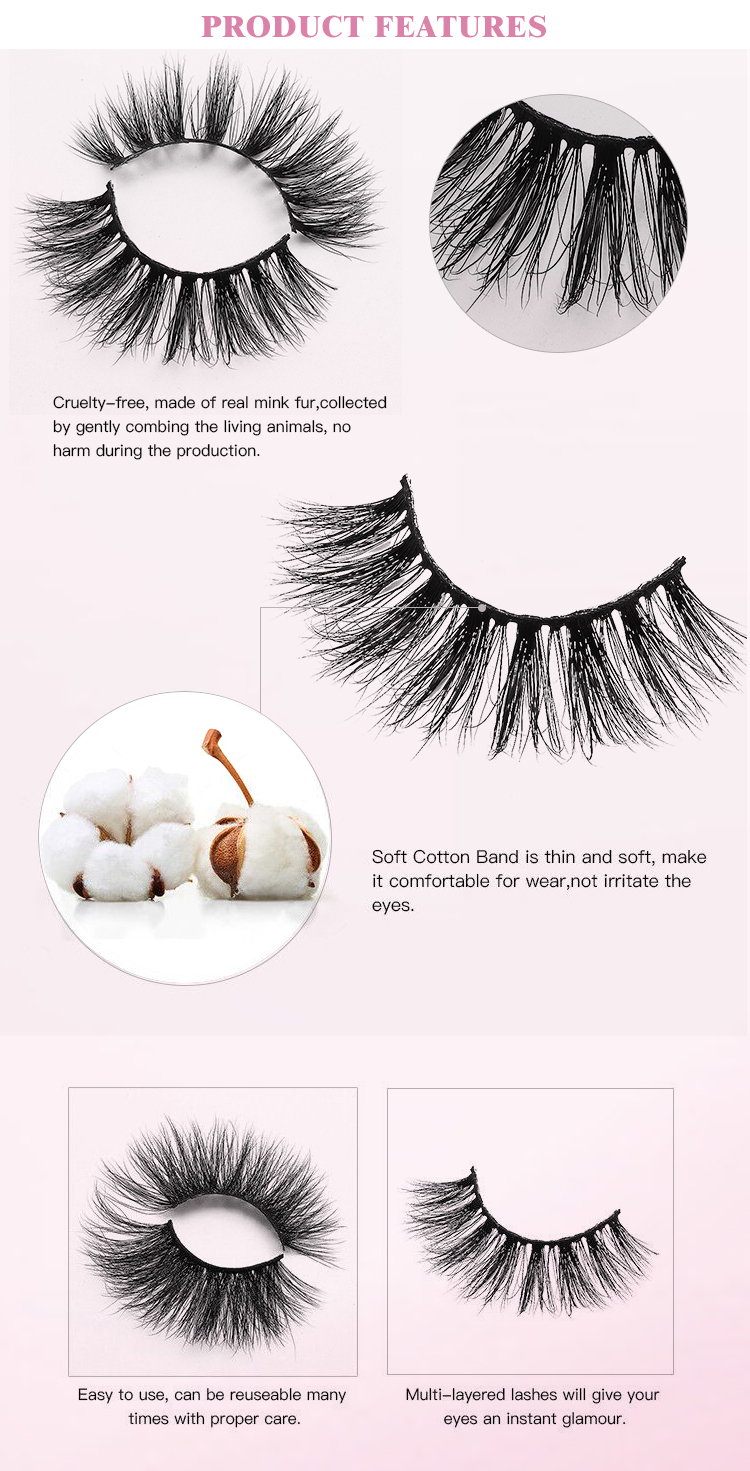 25mm mink eyelash vendor