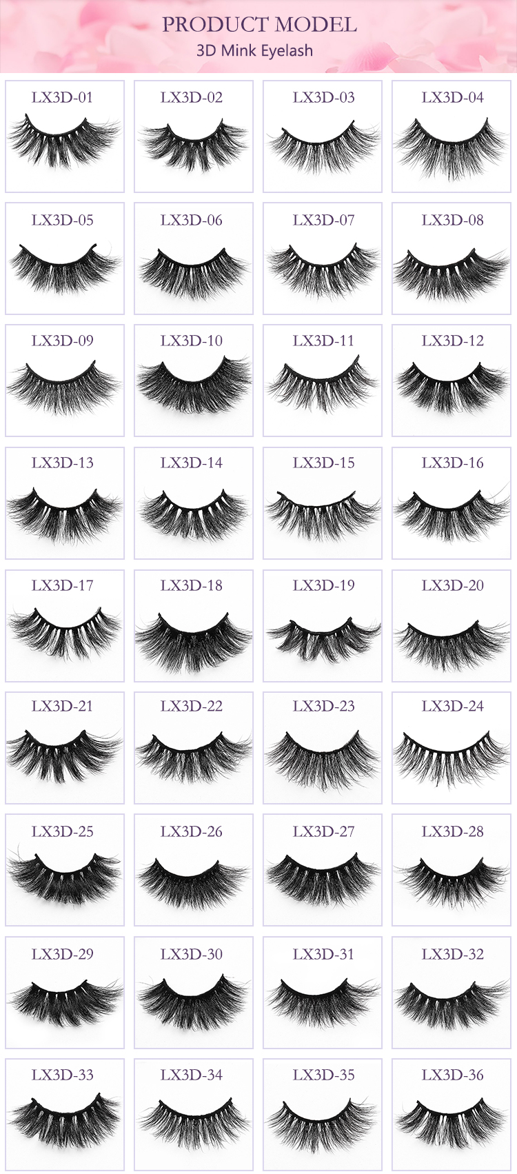 eyelash drawer packaging