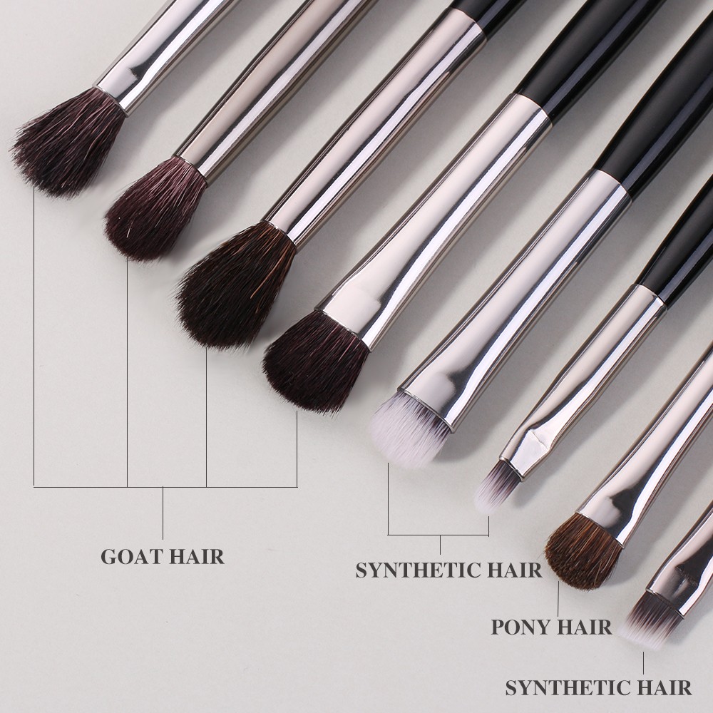 travel size eye makeup brush set