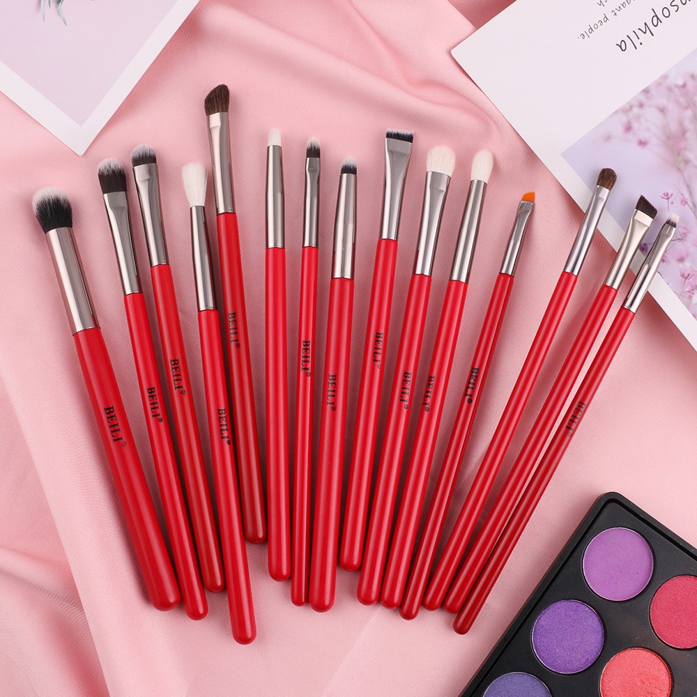 hot sale cosmetic custom foundation eyebrow eyeliner blush cosmetic concealer eyeshadow brushes eye makeup brush set