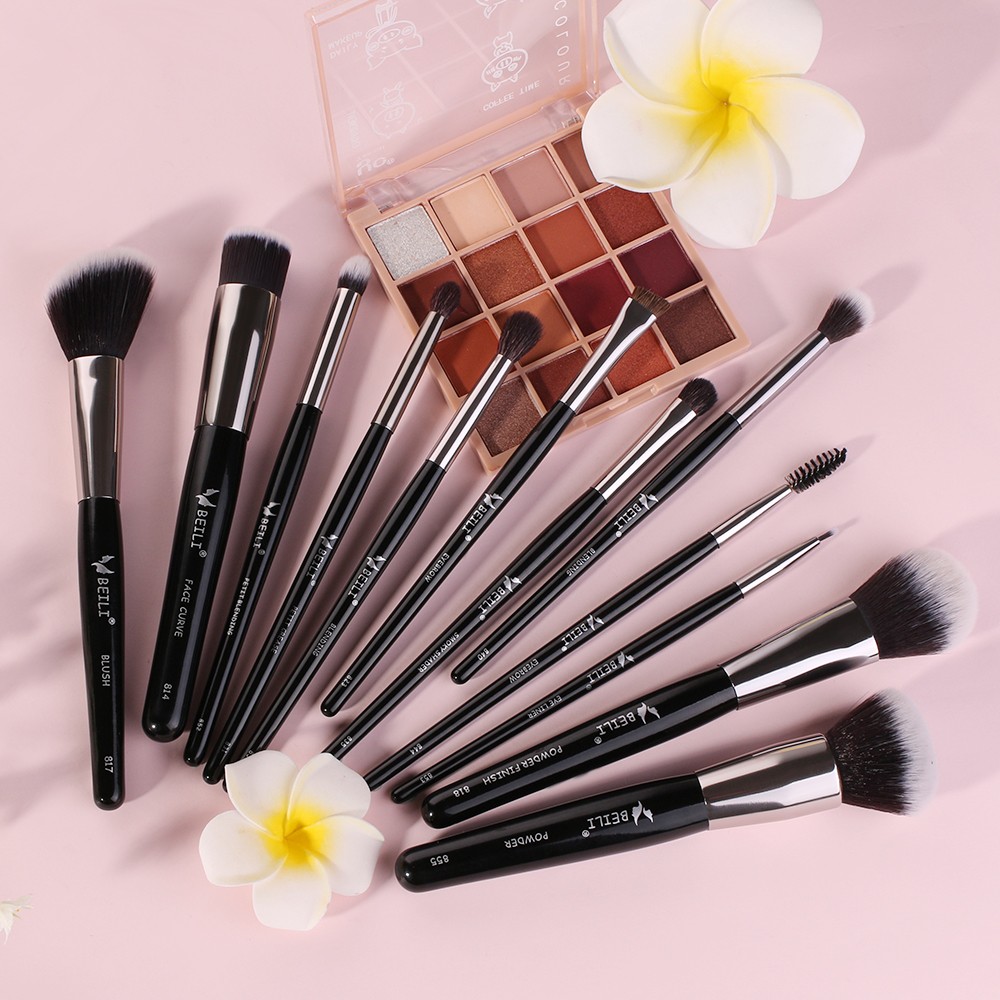 makeup brush set custom