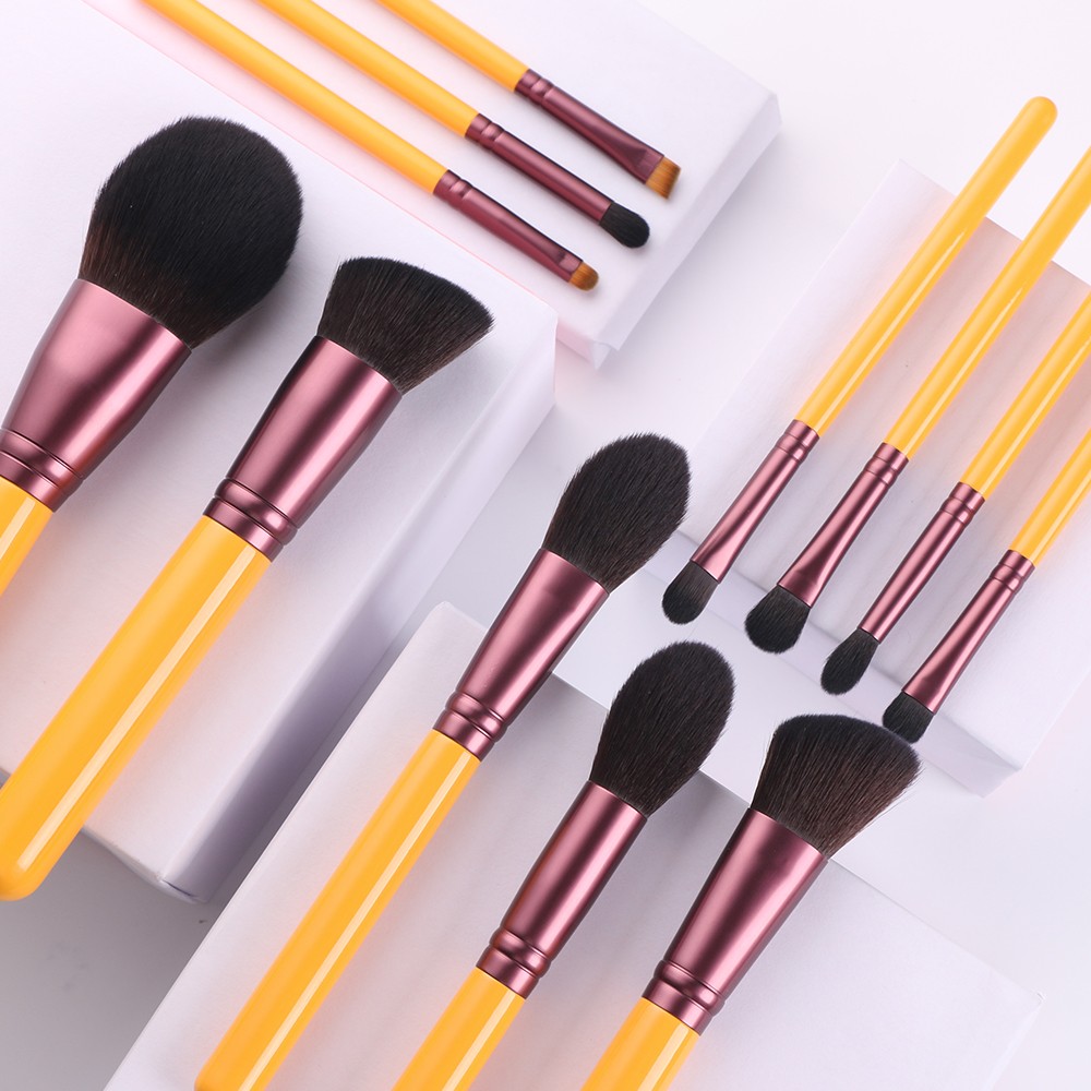 private label makeup brush set 