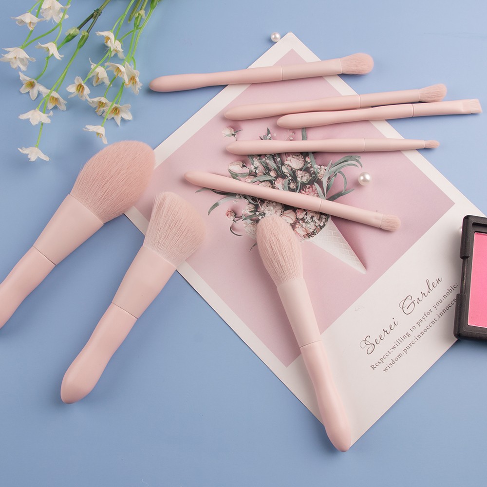 travel mini makeup brush set