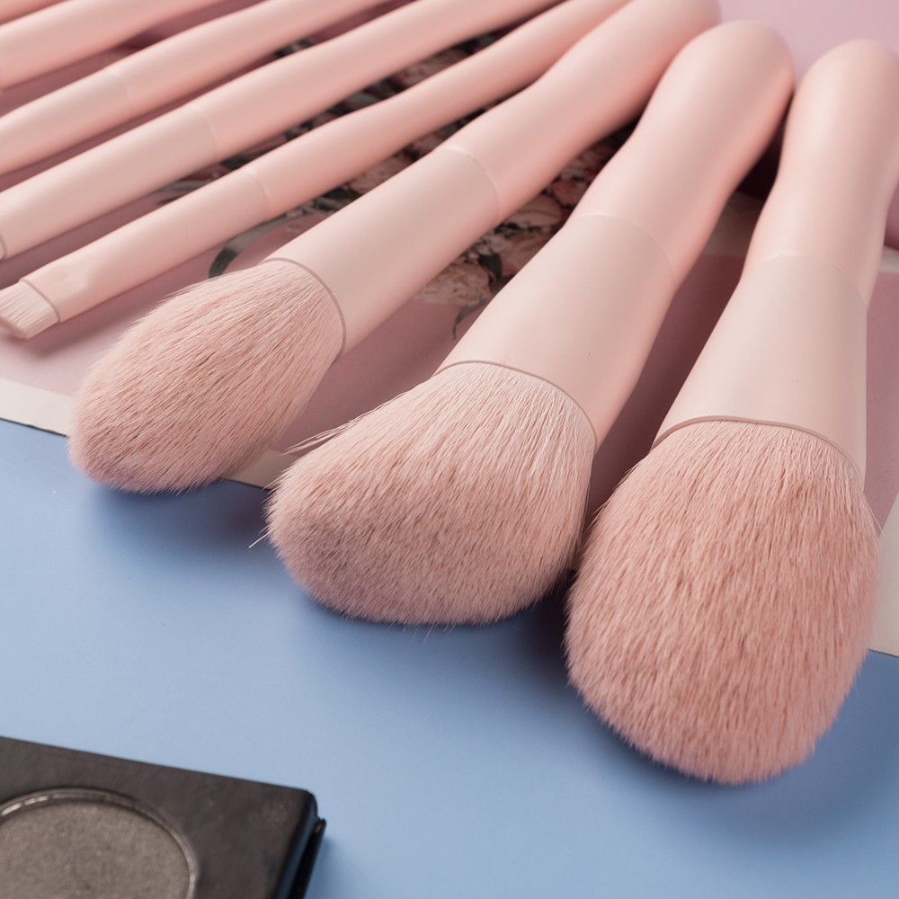 8 piece mini makeup brush set