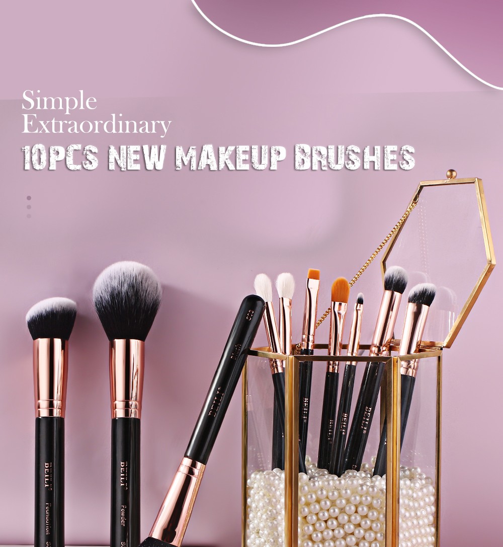 cosmetic brush set