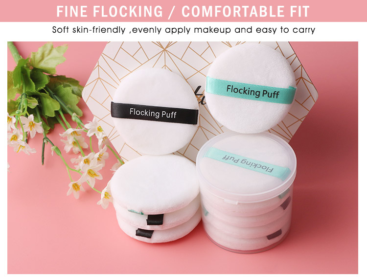 flocking loose powder puff