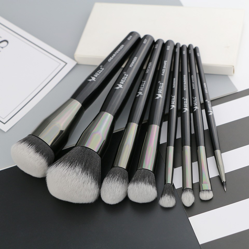 makeup brush set logo