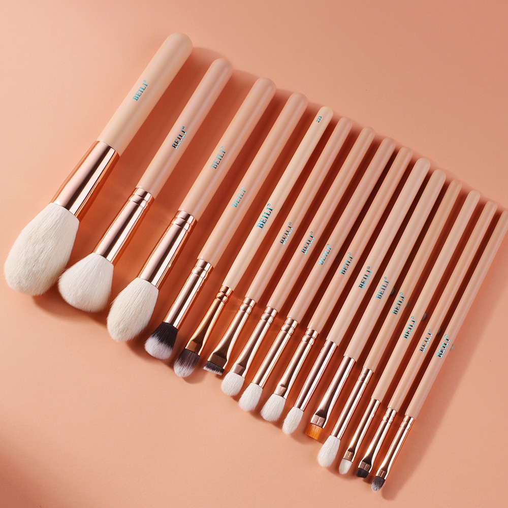 wood makeup brushes