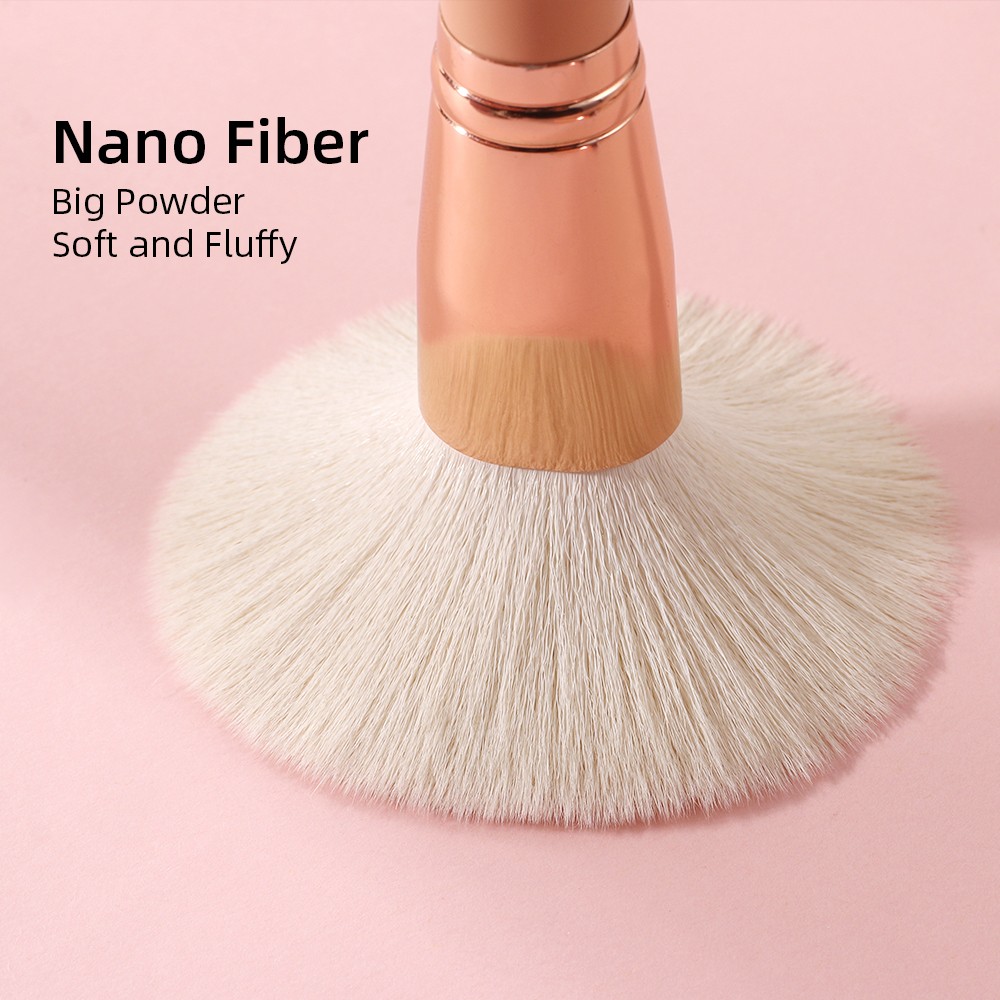 private label makeup brushes pink
