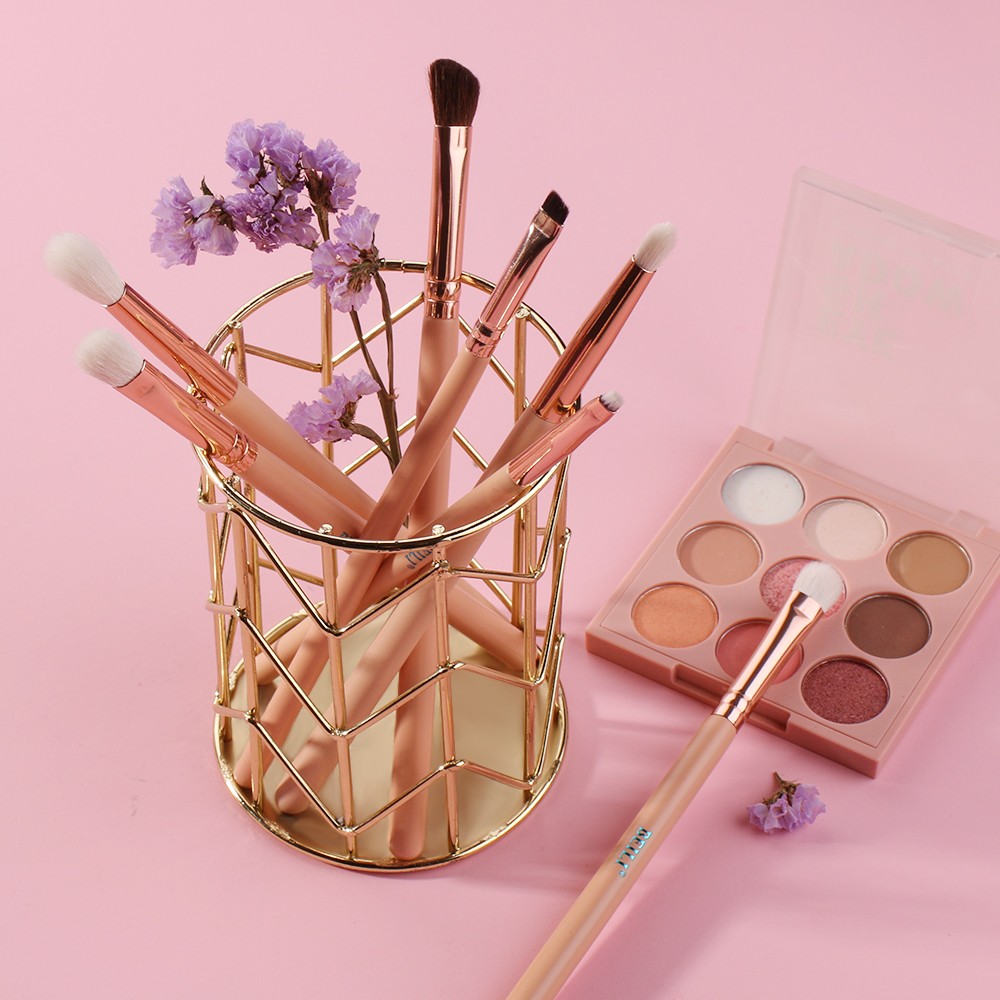 bling makeup brush set