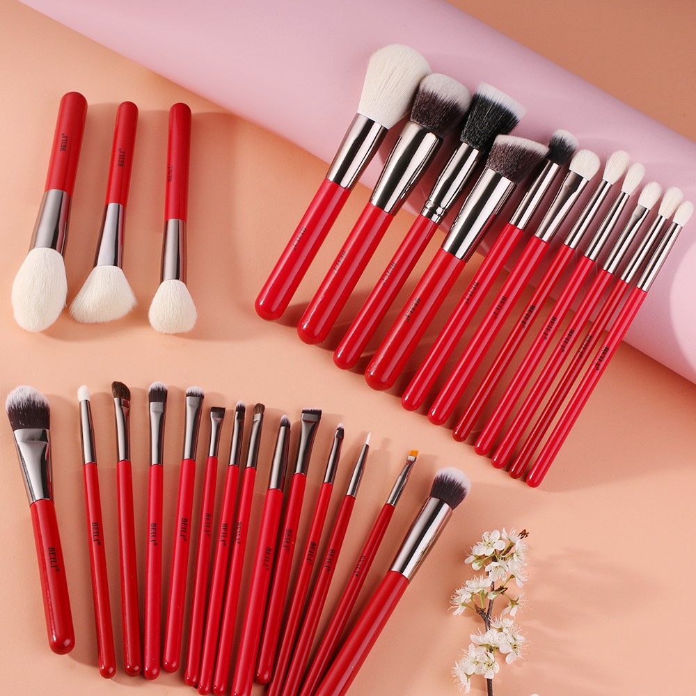 private label makeup brushes set 