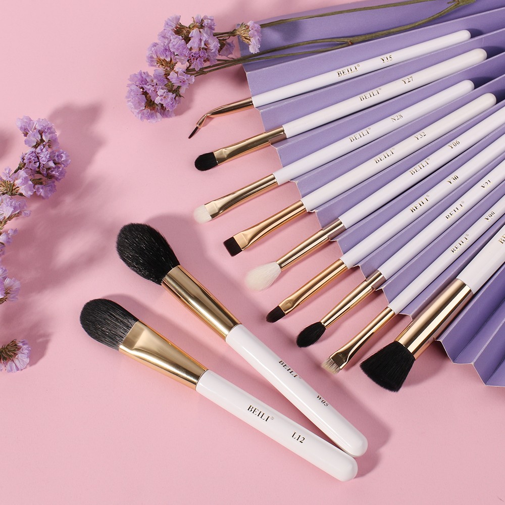 makeup brush set custom