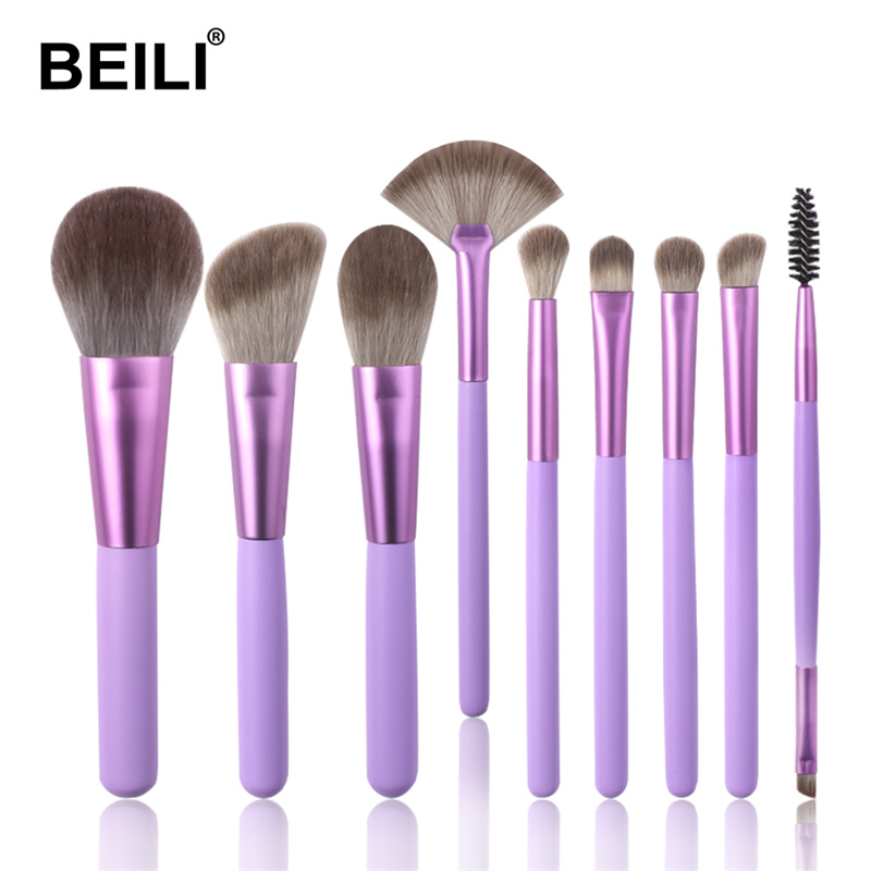 makeup brush set custom logo