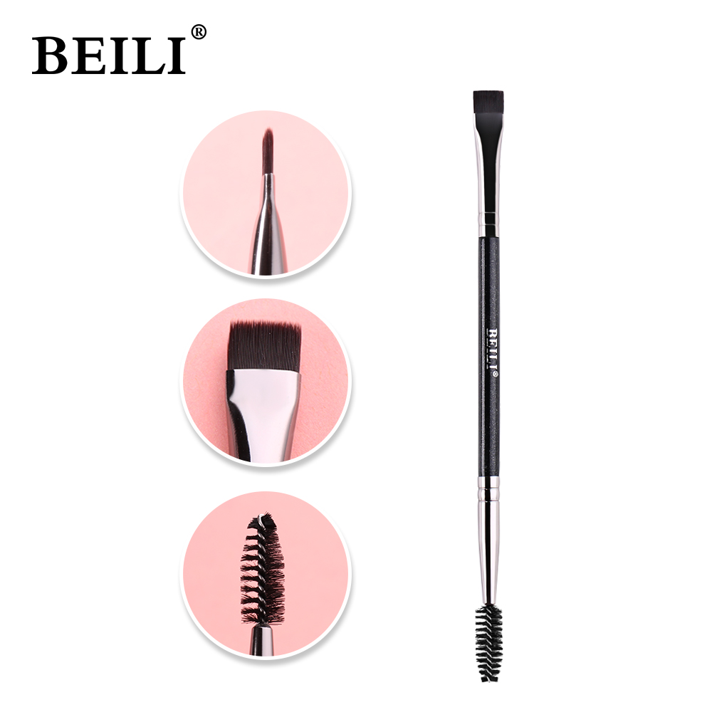 double end eyebrow brush