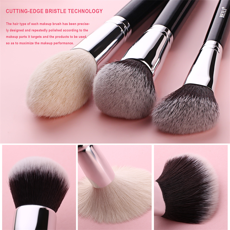 eyebrow brush with spoolie and brush