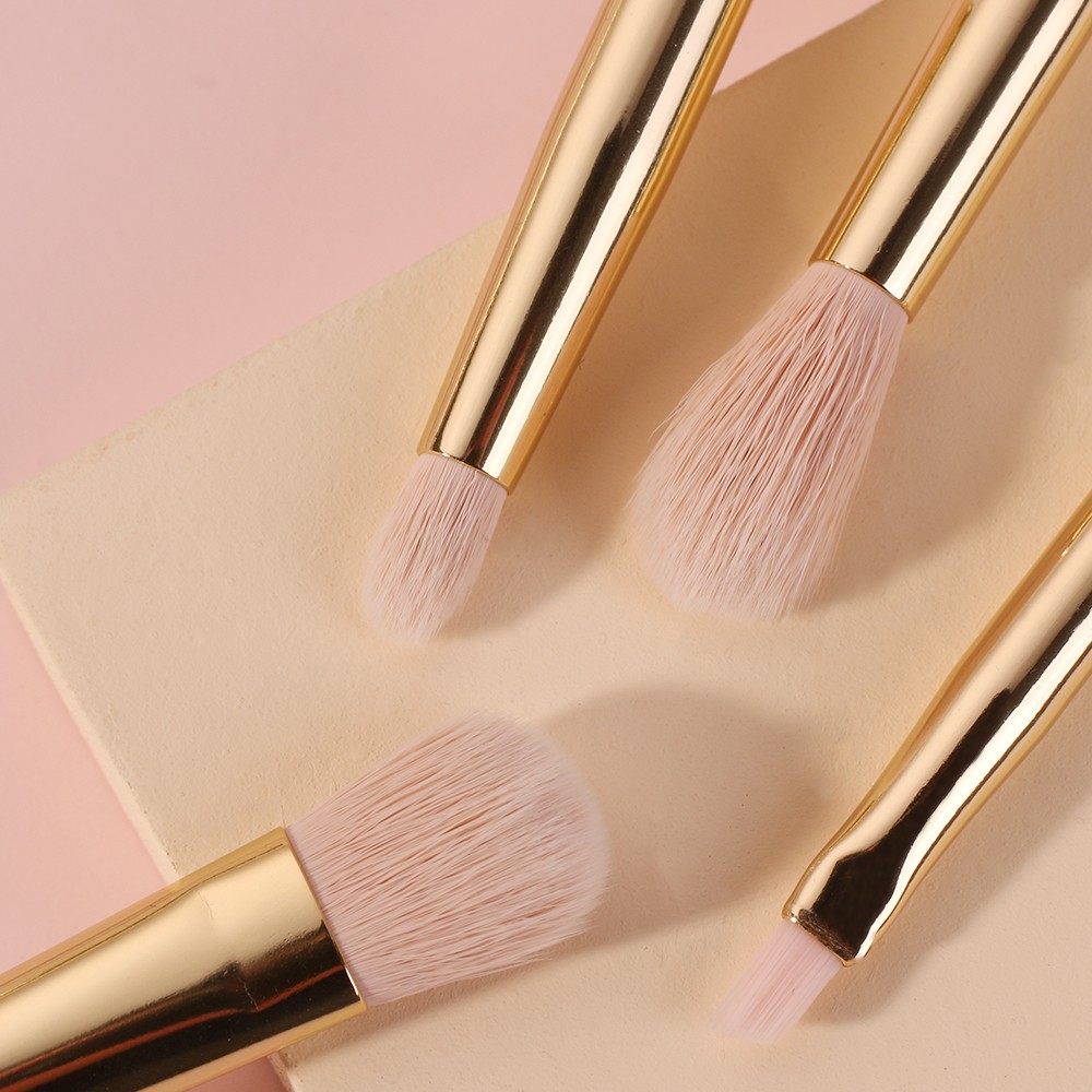 white luxury makeup brush set 