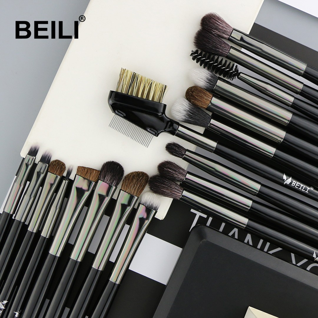 makeup brush label
