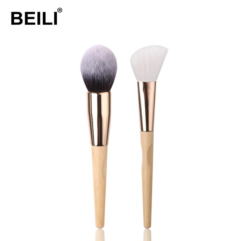 2pcs bamboo brush set