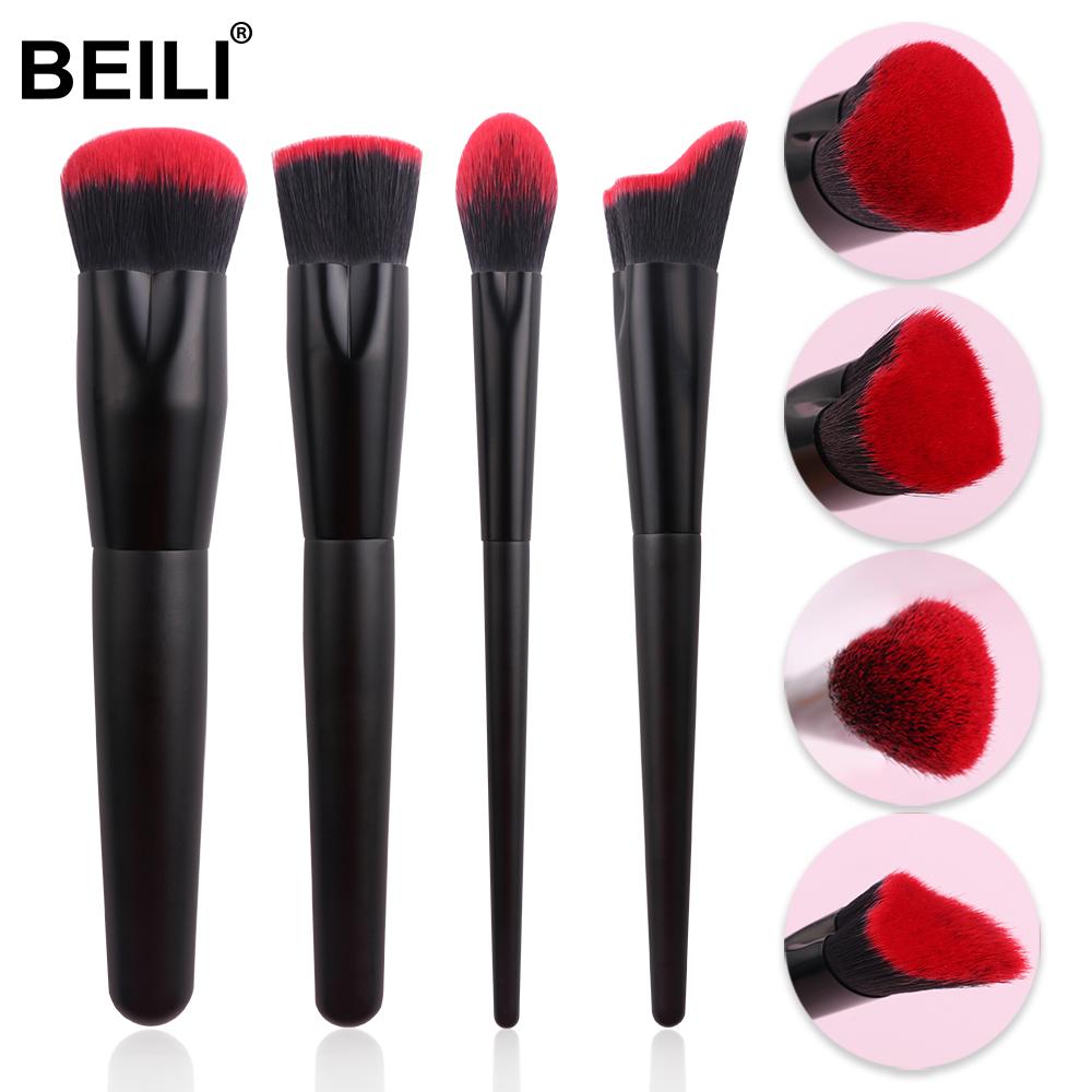 Heart-shaped makeup brush