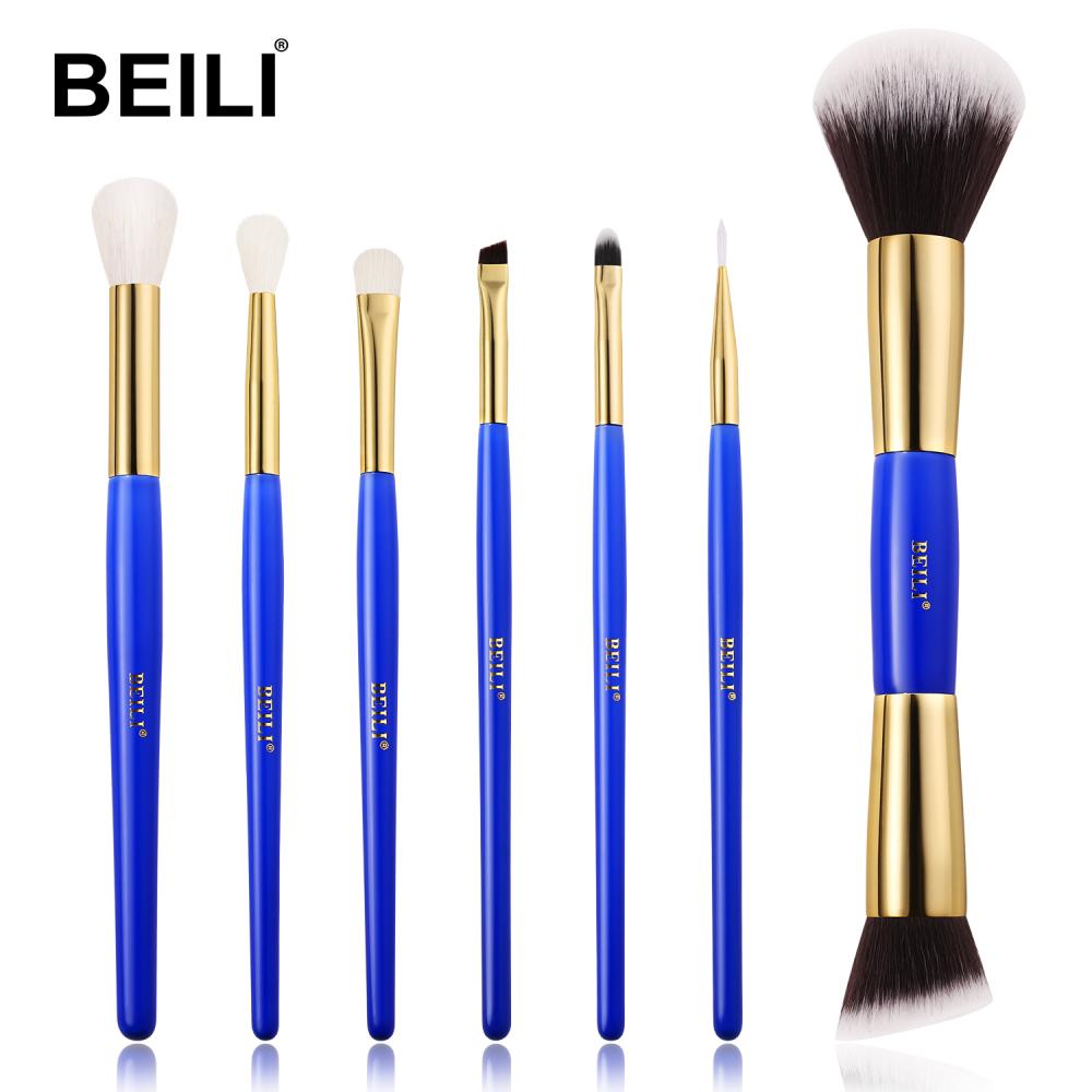 new arrivals blue handle makeup brush set