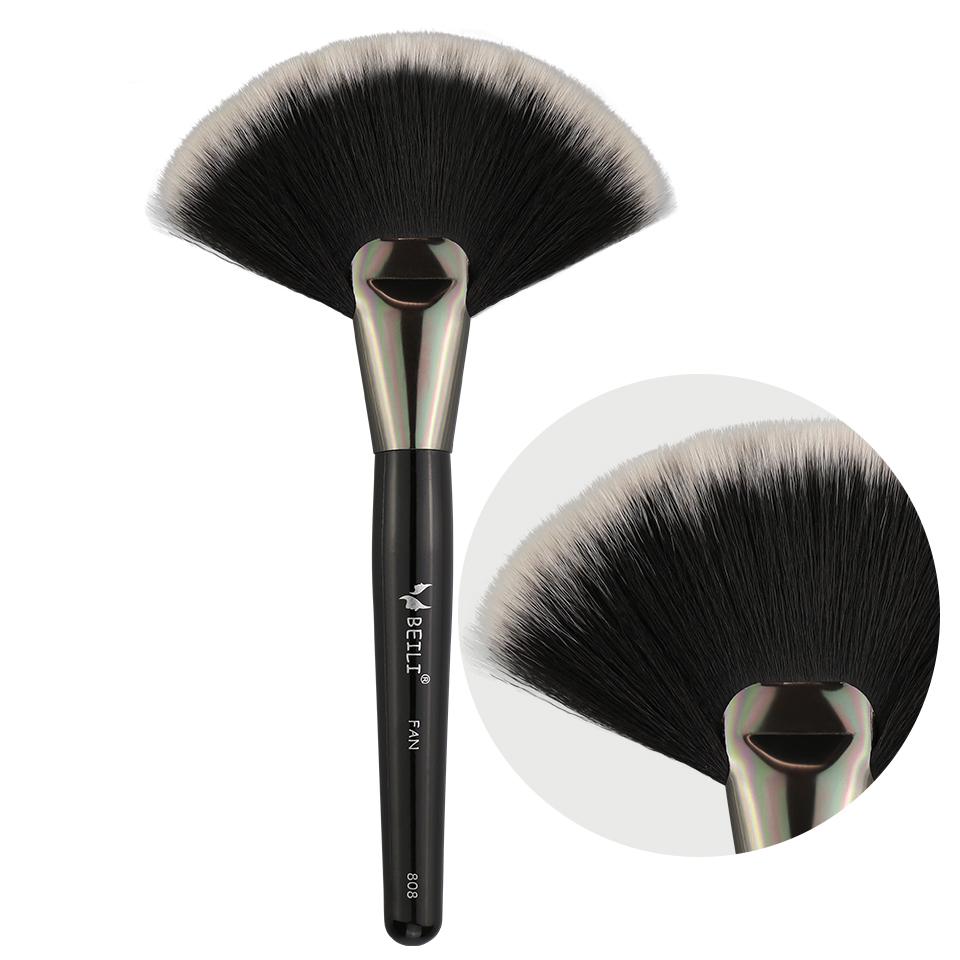  facial application big fan makeup brush beauty Mask