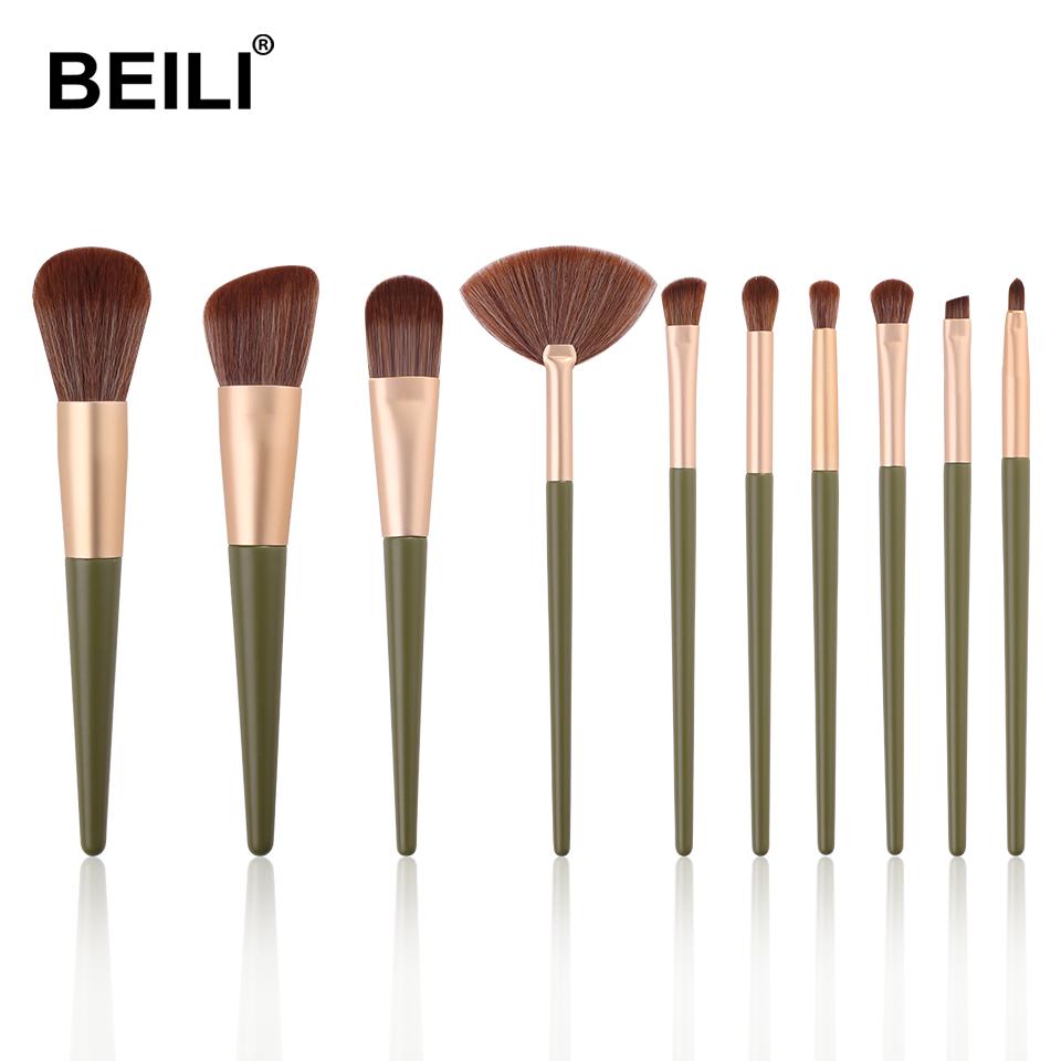  Top Factory glittering make up brushes set de brochas de maquillaje profesional custome logo blender beauty artist bag