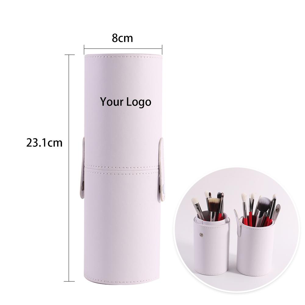 BEILI cosmetic fashionable white custom make-up white organizer bag Makeup Box Travel Multifunctional 2 in 1 makes up tools kit bag