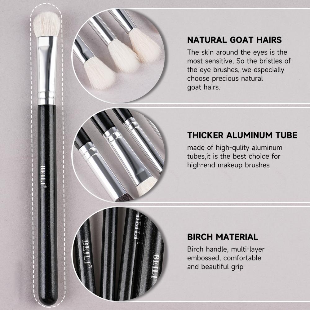 15Pcs Black Makeup Brush Tool Kits