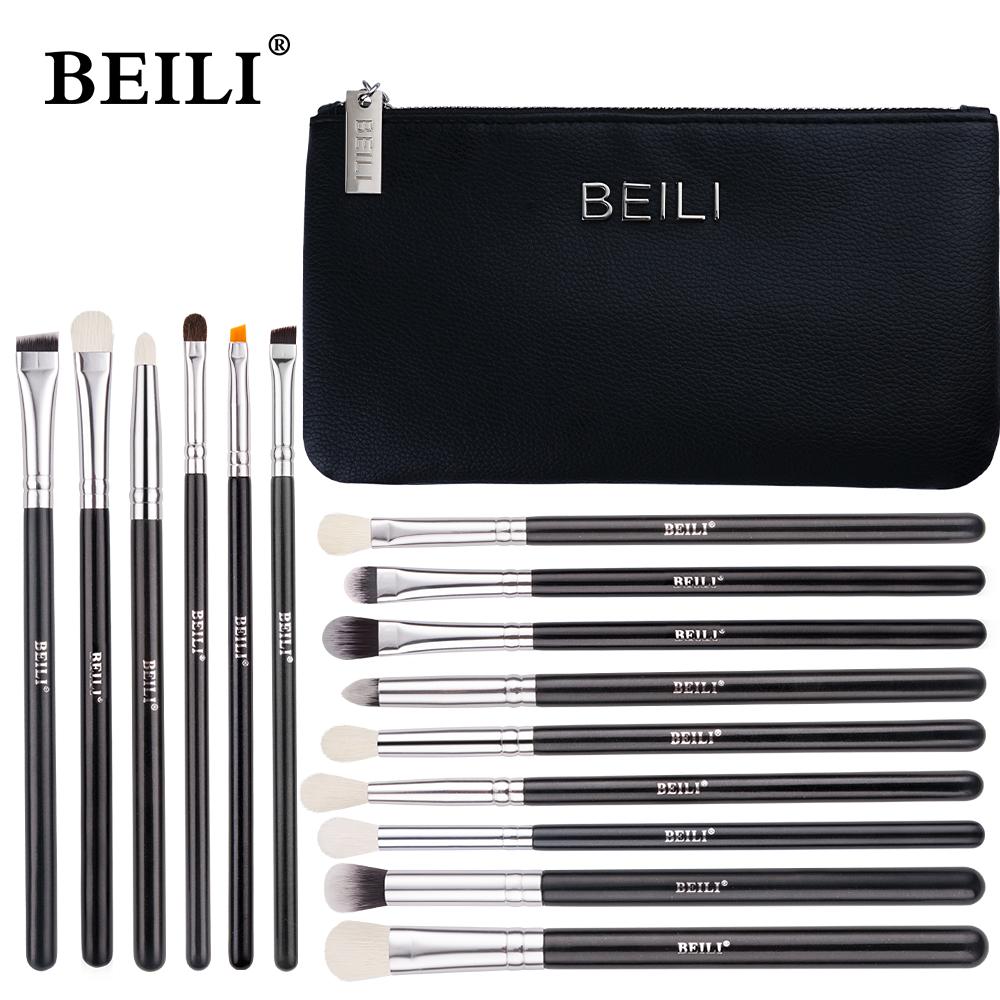 15Pcs Black Makeup Brush Tool Kits