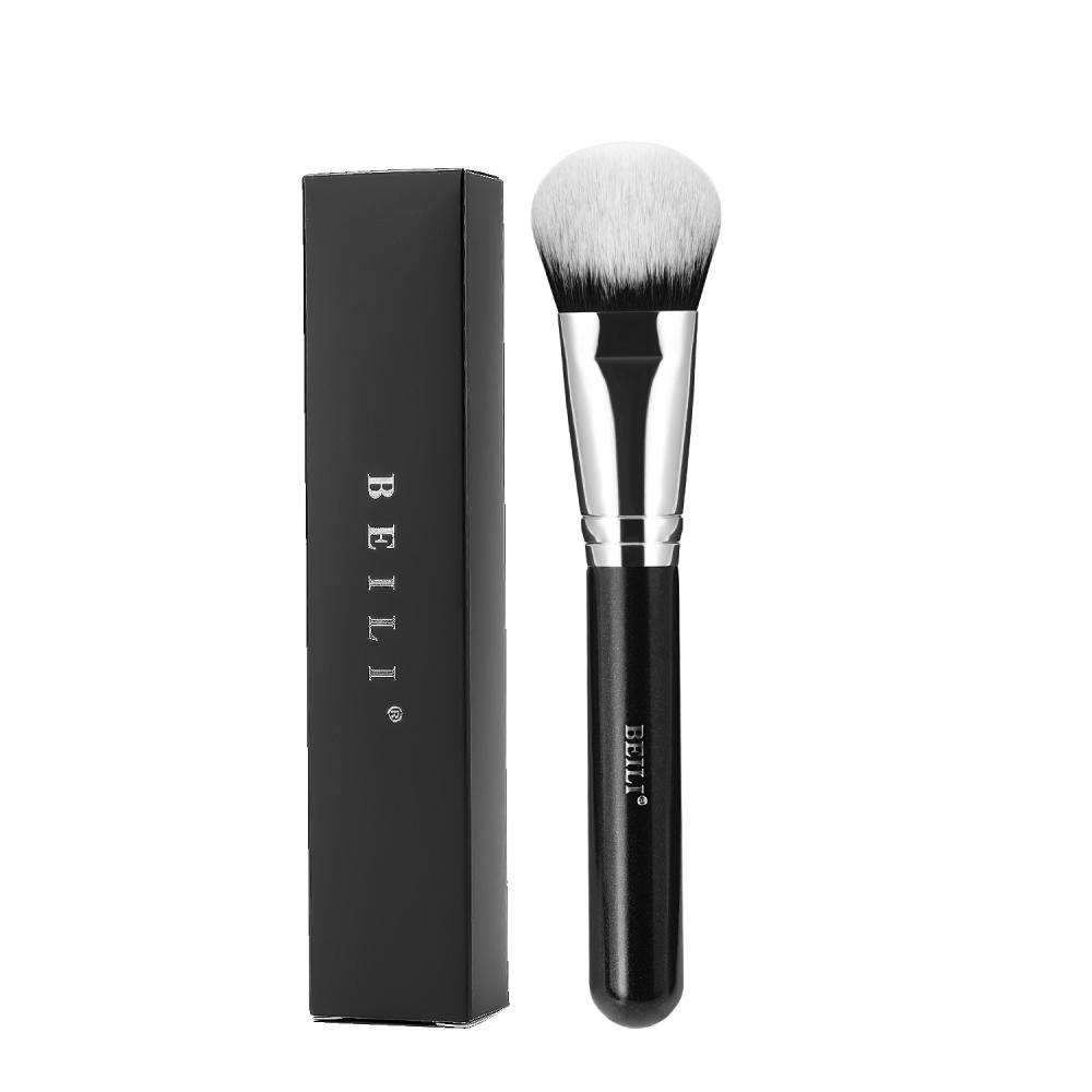 single black makeup foundation liquid brush