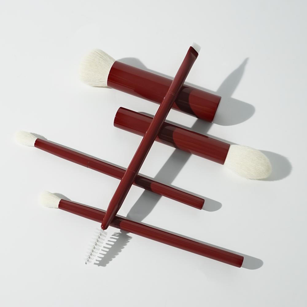 Full Aluminum Makeup Brushes - Nano Synthetic Bristles | Wholesale OEM Factory